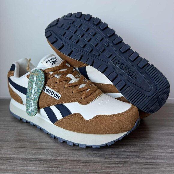 Reebok Classic Harman Run Double Suede/Leather Sneakers Shoes Men's Size 10 - Picture 1 of 9